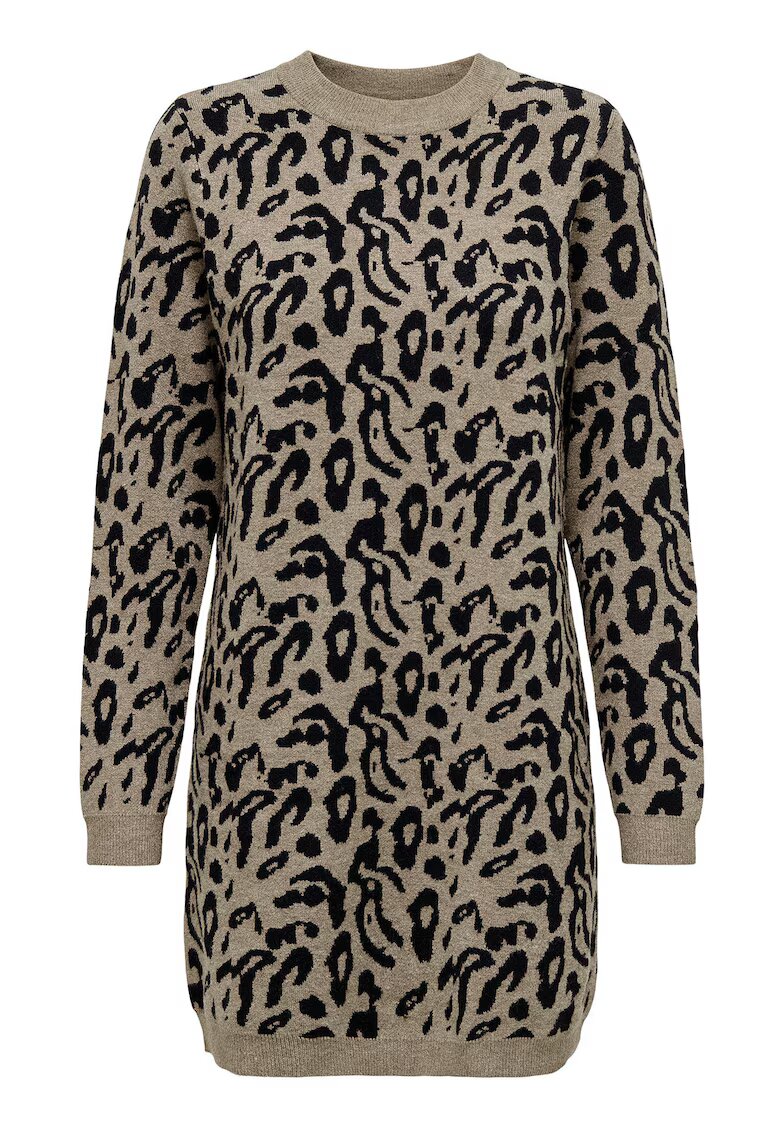 Only Rochie tricotata de dama bej -