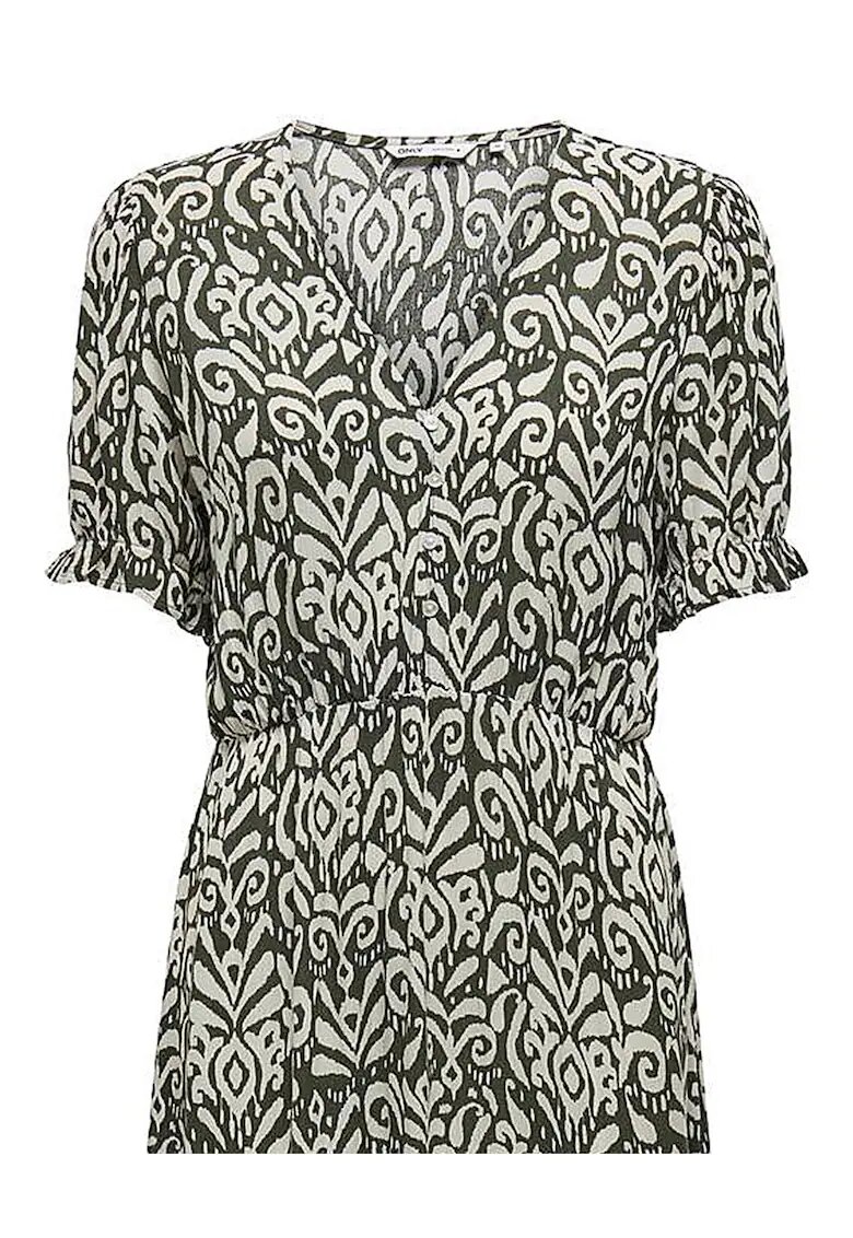 Only Rochie viscoza Verde - Verde electric