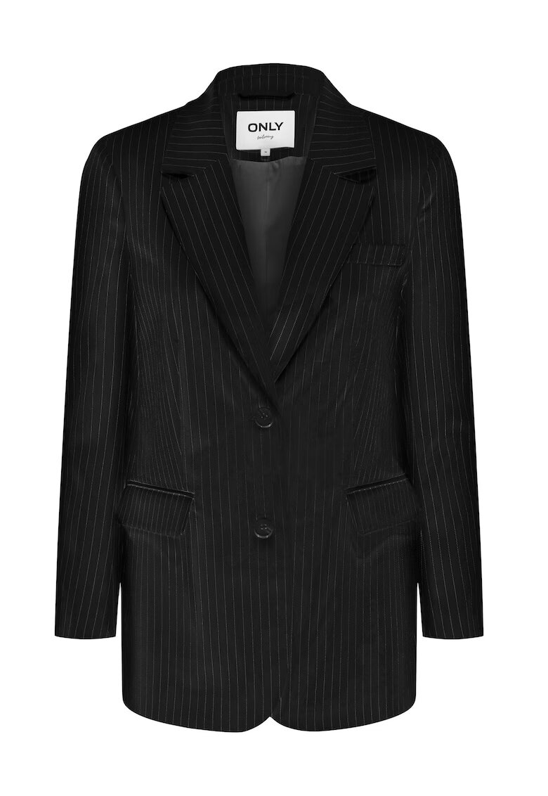 Only Sacou dama - negru - 50% poliester reciclat - 47% poliester - 3% viscoza -