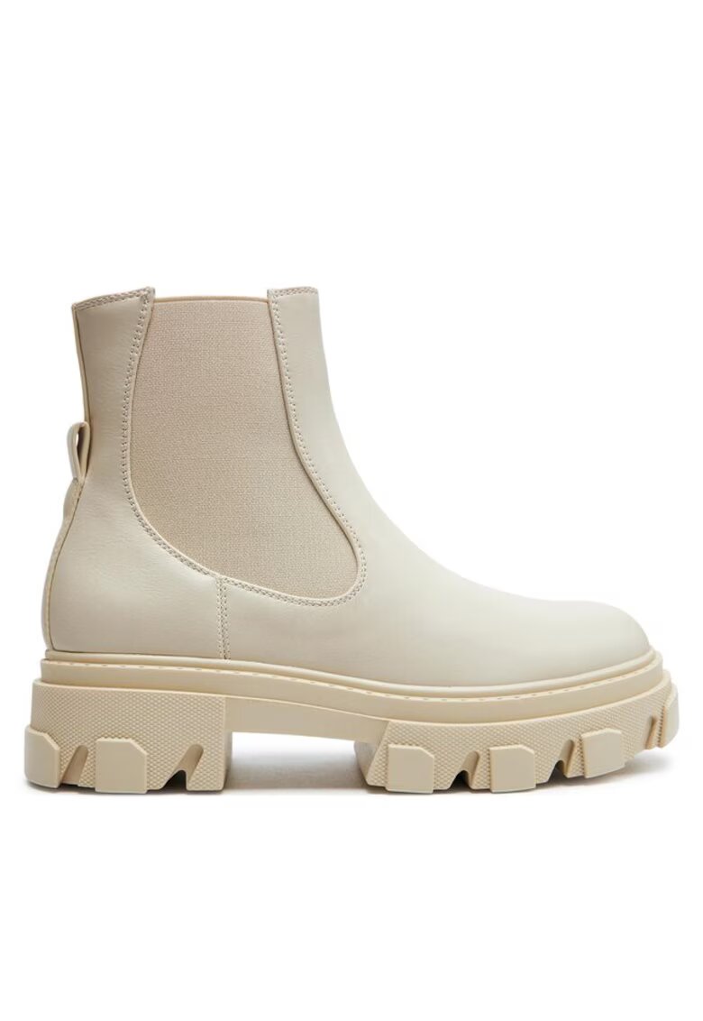 ONLY Shoes Ghete dama 303569525 - Piele ecologica - Ecru