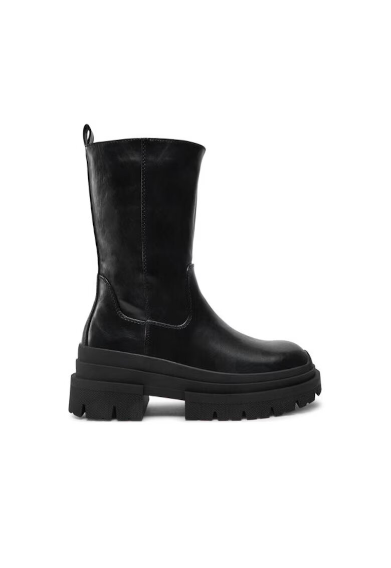 ONLY Shoes Ghete dama 304484346 - Piele ecologica - Negru - Negru
