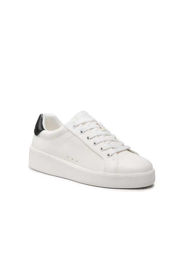 ONLY Shoes Pantofi sport dama Piele ecologica - Alb