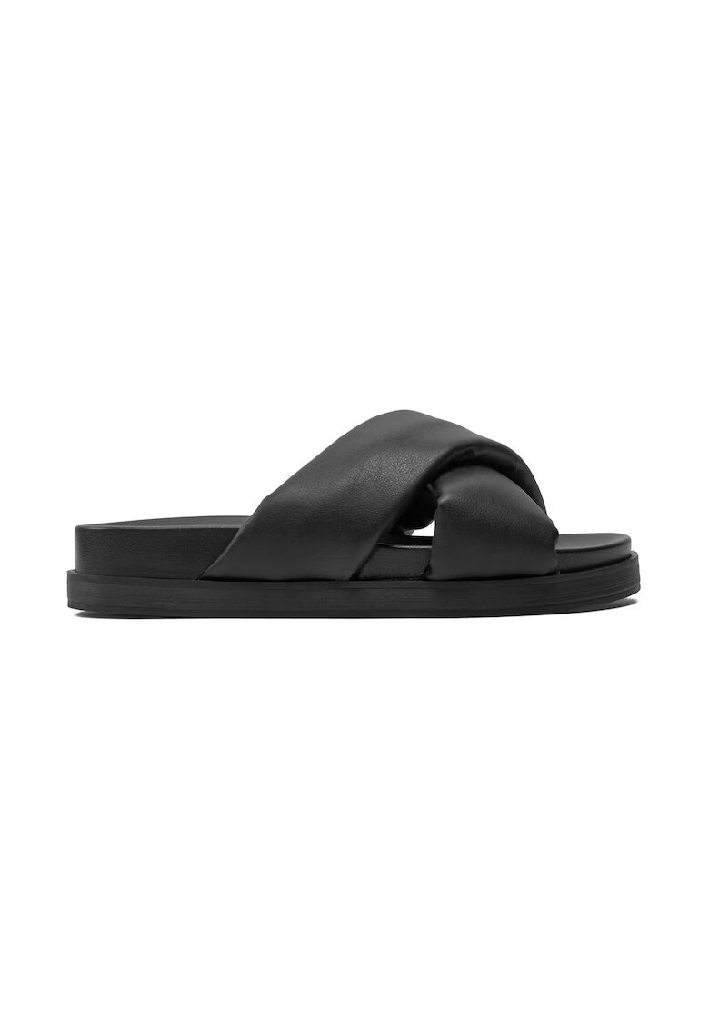 ONLY Shoes Papuci dama - 569457 - Piele ecologica - Negru