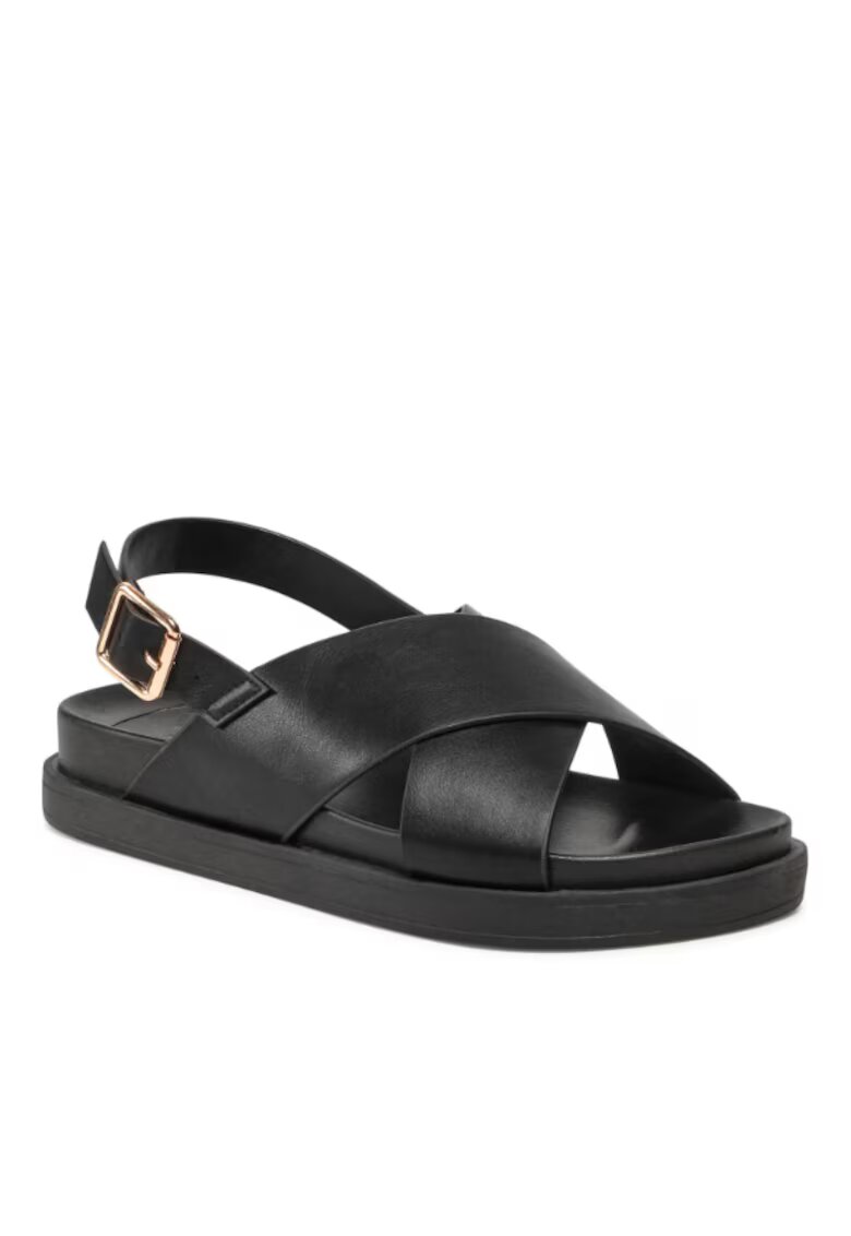 ONLY Shoes Sandale dama - 209969191 - Negru - Piele ecologica - Negru