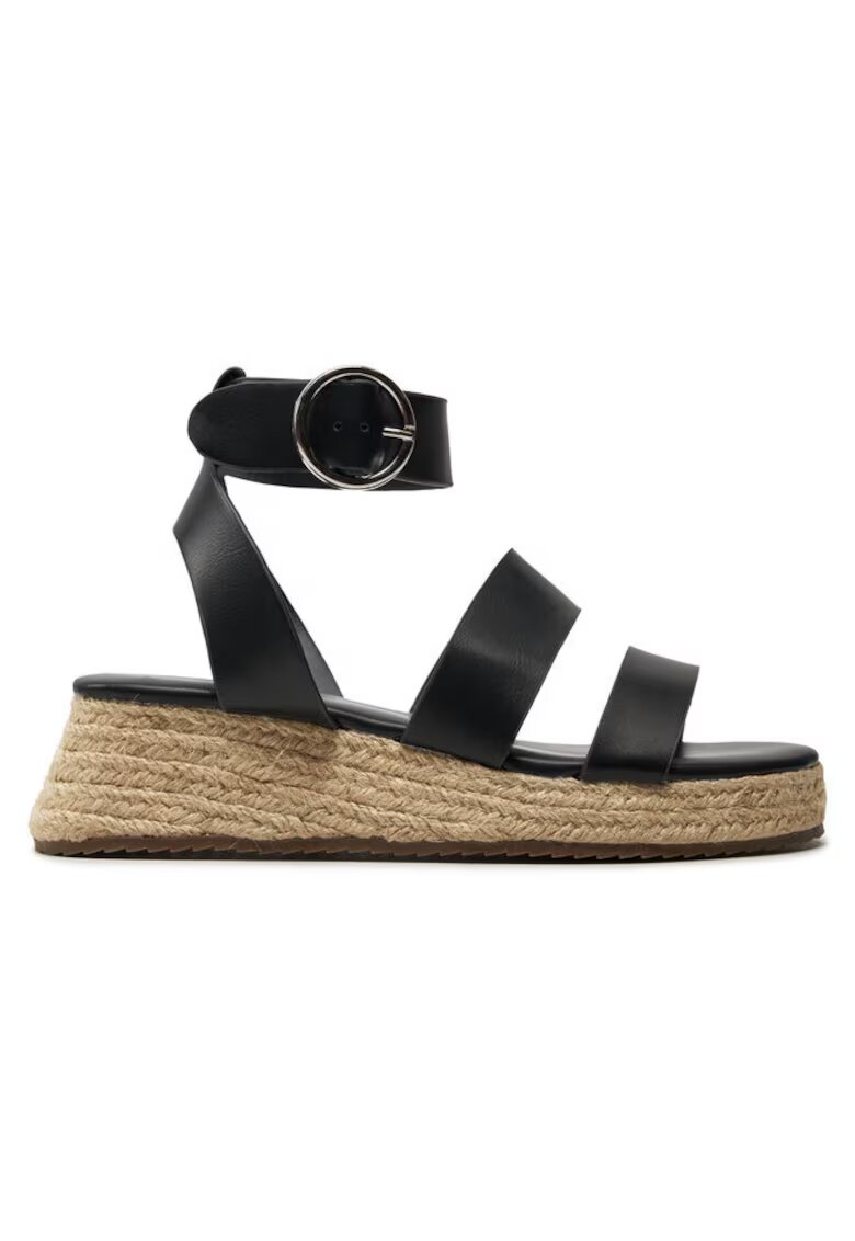 ONLY Shoes Sandale dama 303569570 - Imitatie de piele - Negru - Negru