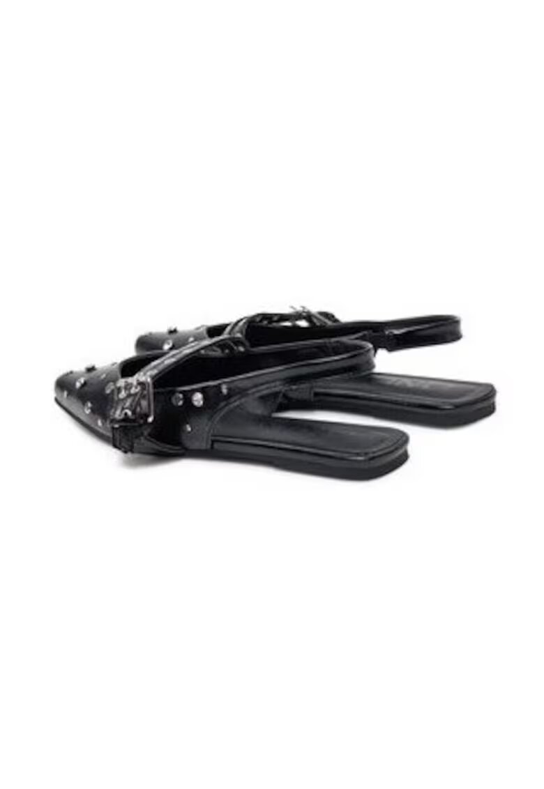 ONLY Shoes Sandale dama 304804793 - Piele naturala - Negru - Negru