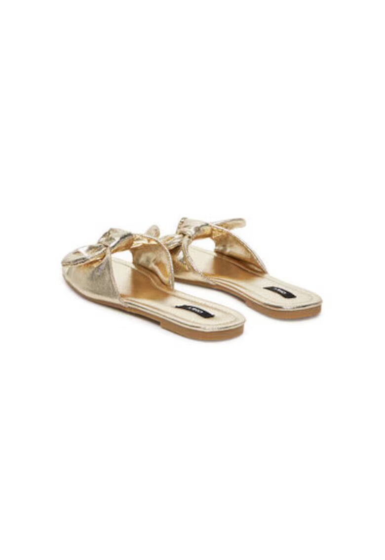 ONLY Shoes Slapi dama - 15288111 - Piele ecologica - Auriu