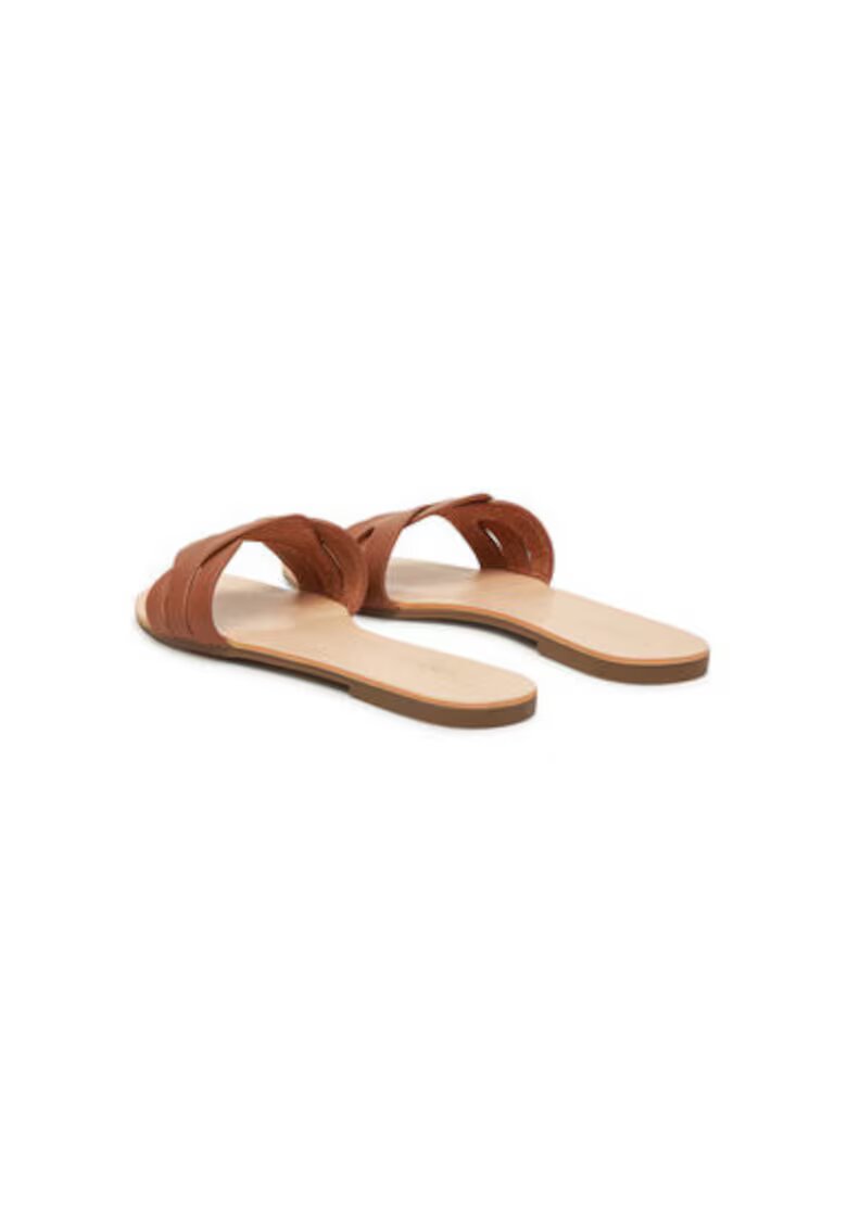 ONLY Shoes Slapi dama - 15340952 - Piele naturala - Maro - Maro