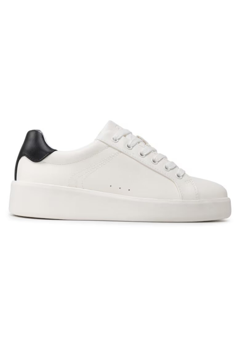 ONLY Shoes Tenisi dama 209969016 - Piele ecologica - Alb - Alb