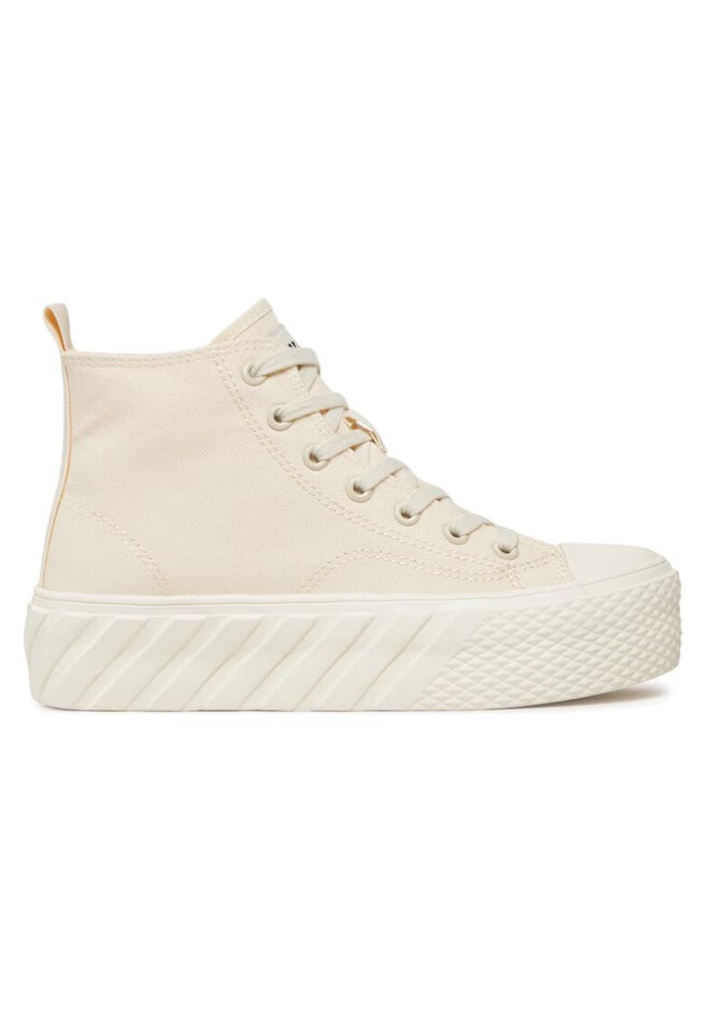 ONLY Shoes Tenisi dama 303569174 - Textil - Ecru