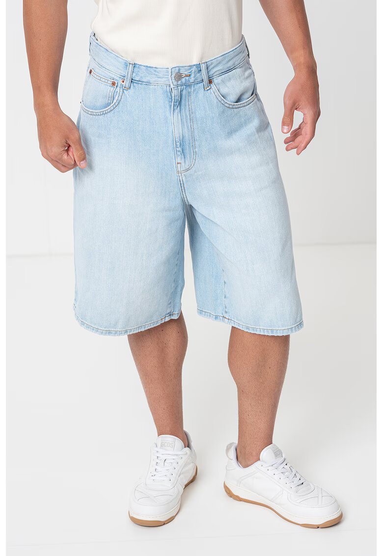 Only  Sons Bermude relaxed fit din denim - Albastru deschis