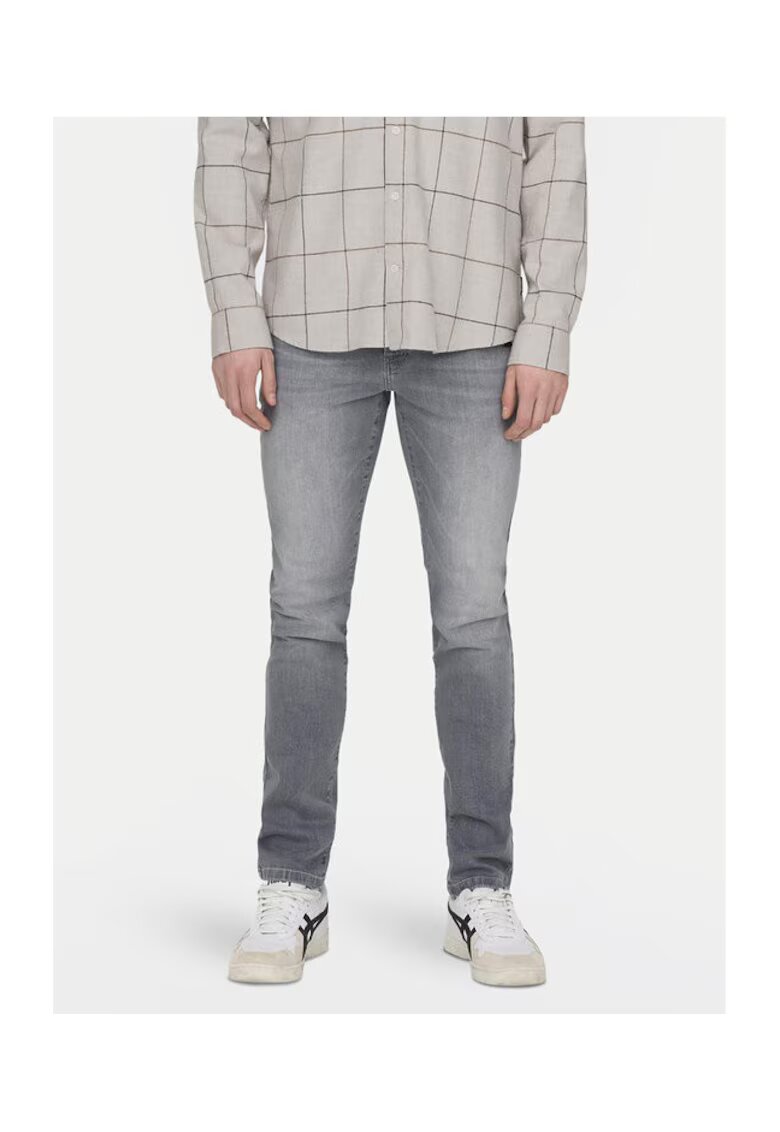Only  Sons Blugi barbati - 303460891 - Bumbac - 45679 - Gri