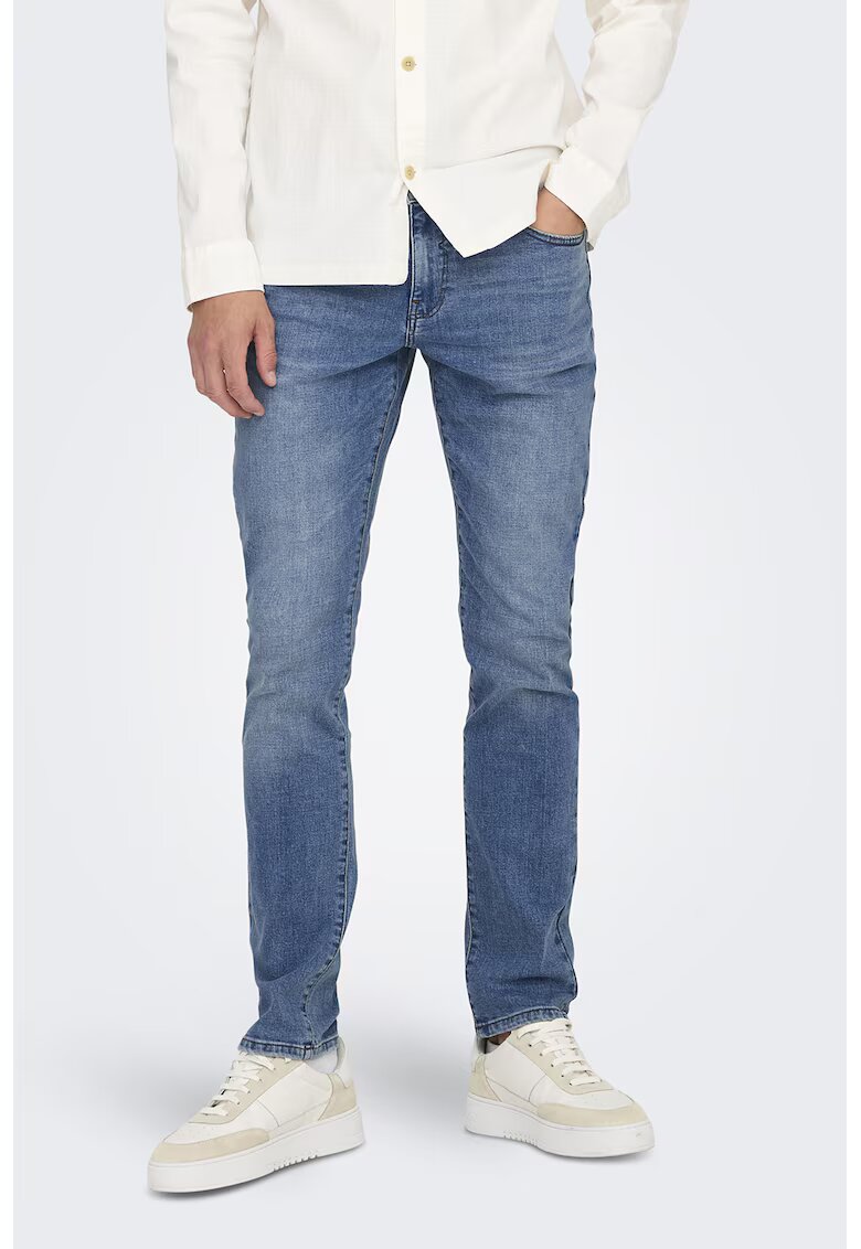 Only & sons Blugi regular fit - Albastru