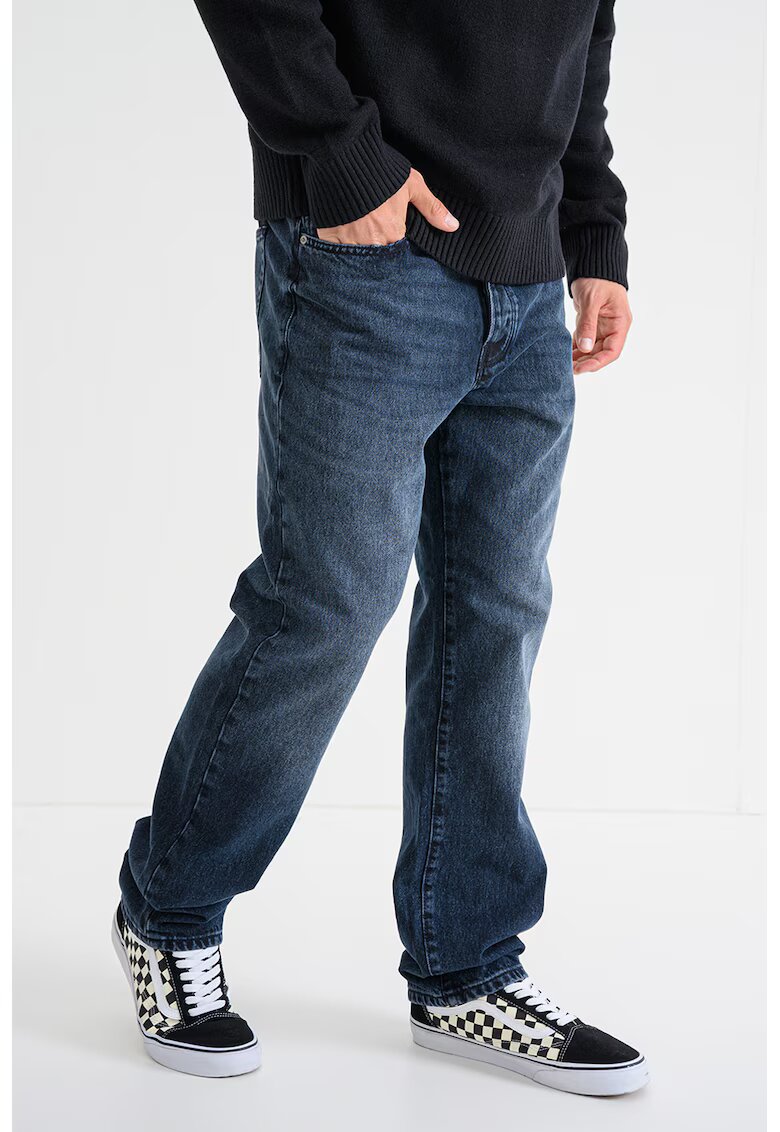 Only & sons Blugi relaxed-fit cu nasturi - Bleumarin
