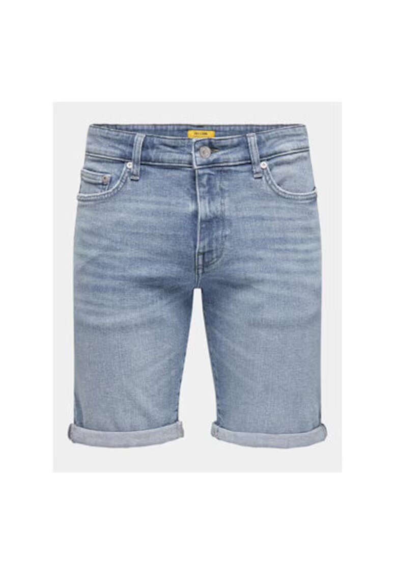 Only  Sons Blugi scurti uni - Albastru