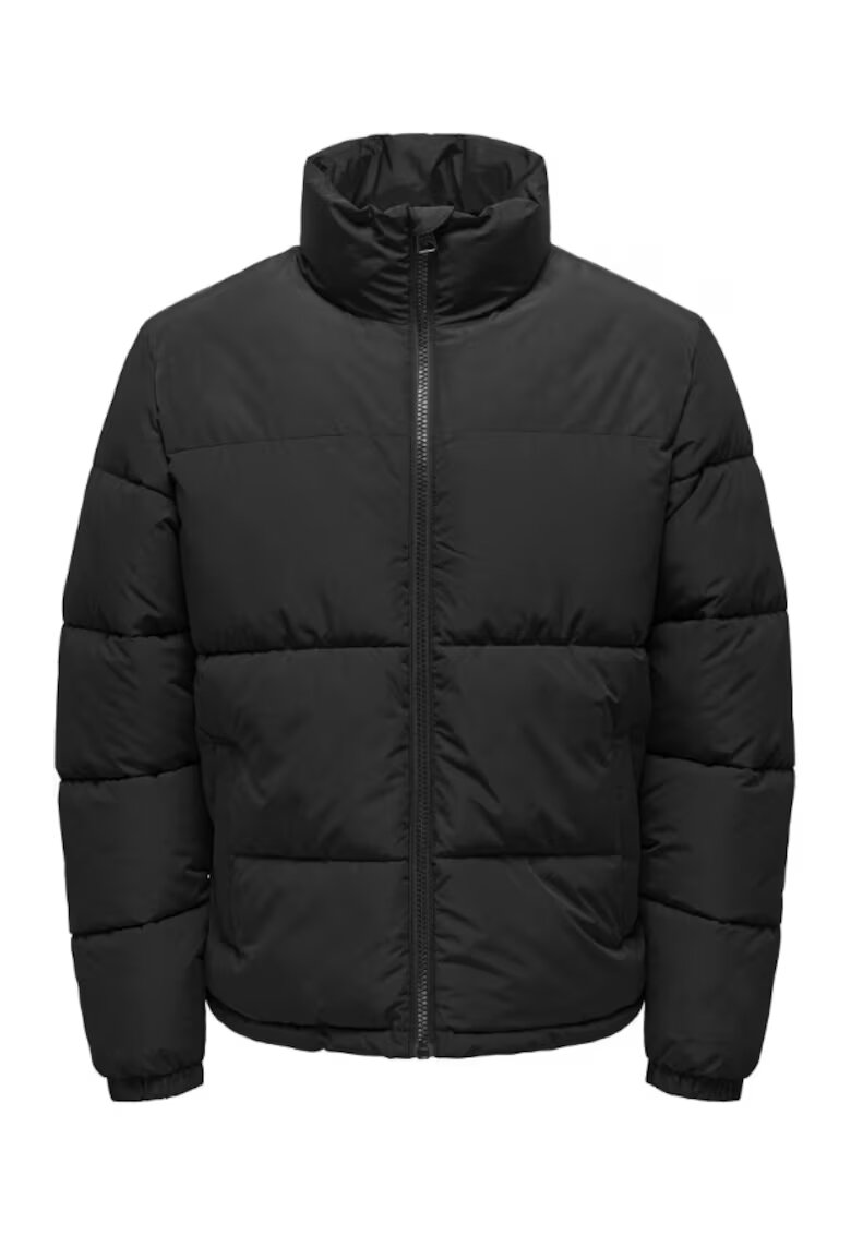Only  Sons Geaca barbati - 302019229 - Poliester - Negru