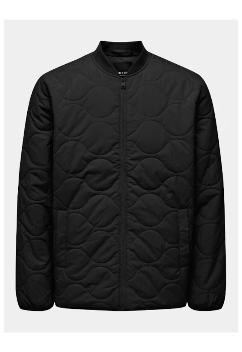 Only  Sons Geaca barbati - 303018689 - Poliester - Negru