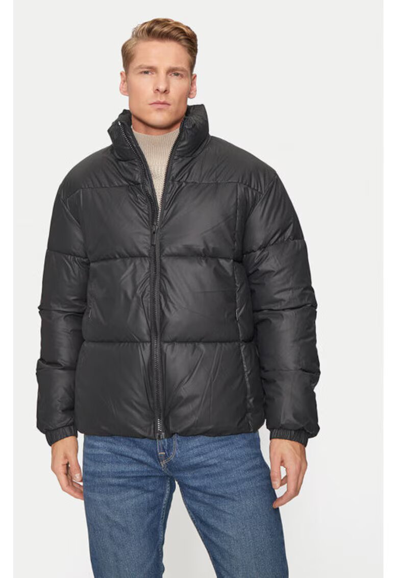 Only  Sons Geaca barbati - 304684708 - Piele ecologica - Negru - Negru
