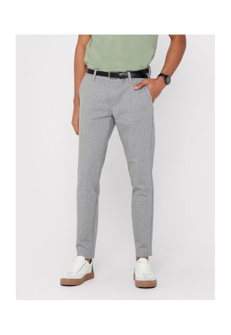 Only  Sons Pantaloni barbati - 208502894 - Gri - Gri