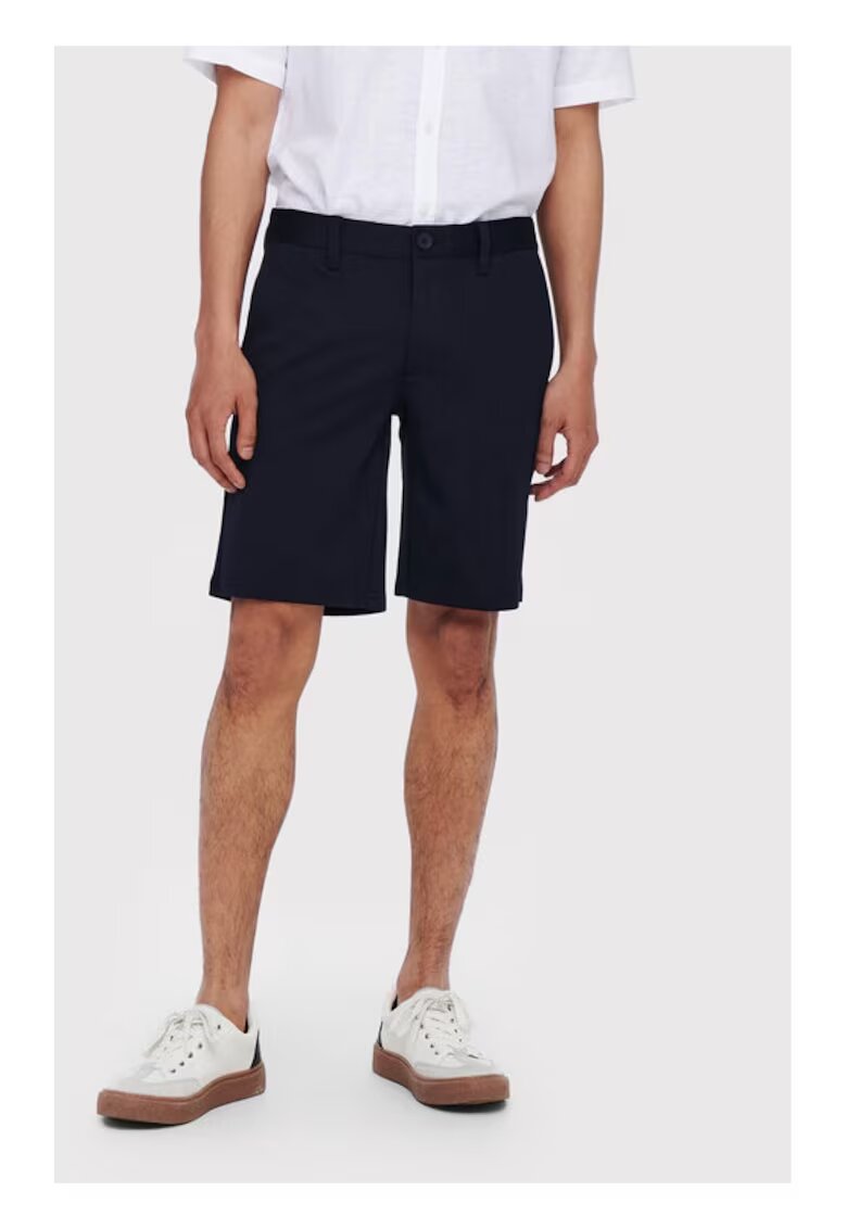 Only  Sons Pantaloni barbati - 23203 - Viscoza - Bleumarin