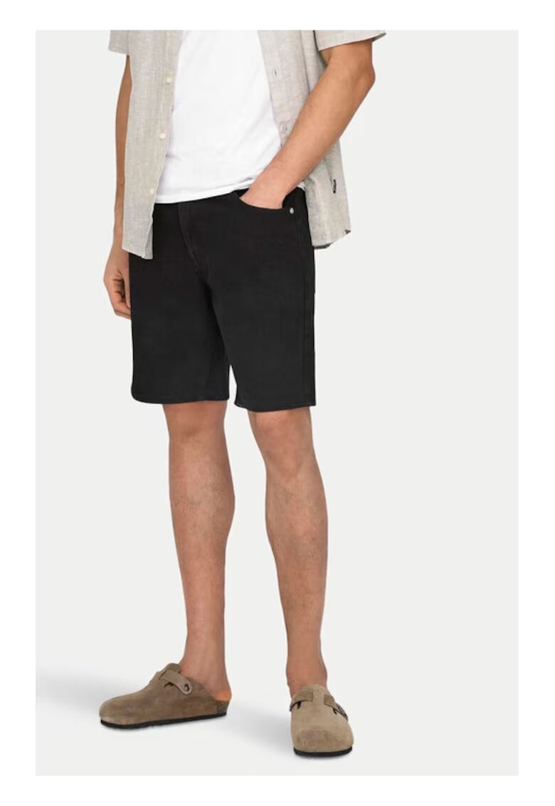 Only  Sons Pantaloni barbati - 60877 - Bumbac - Negru