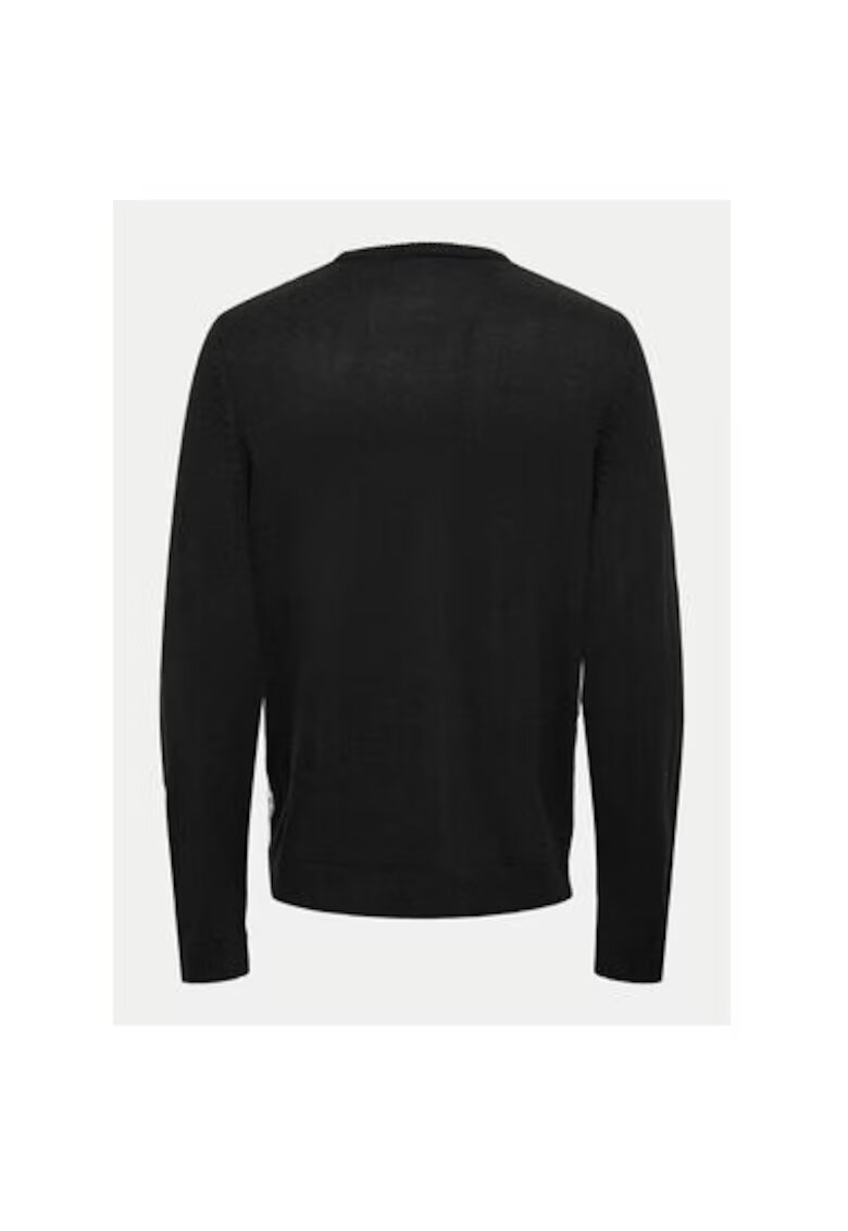 Only  Sons Pulover barbati - 304493638 - Acril - Negru - Negru