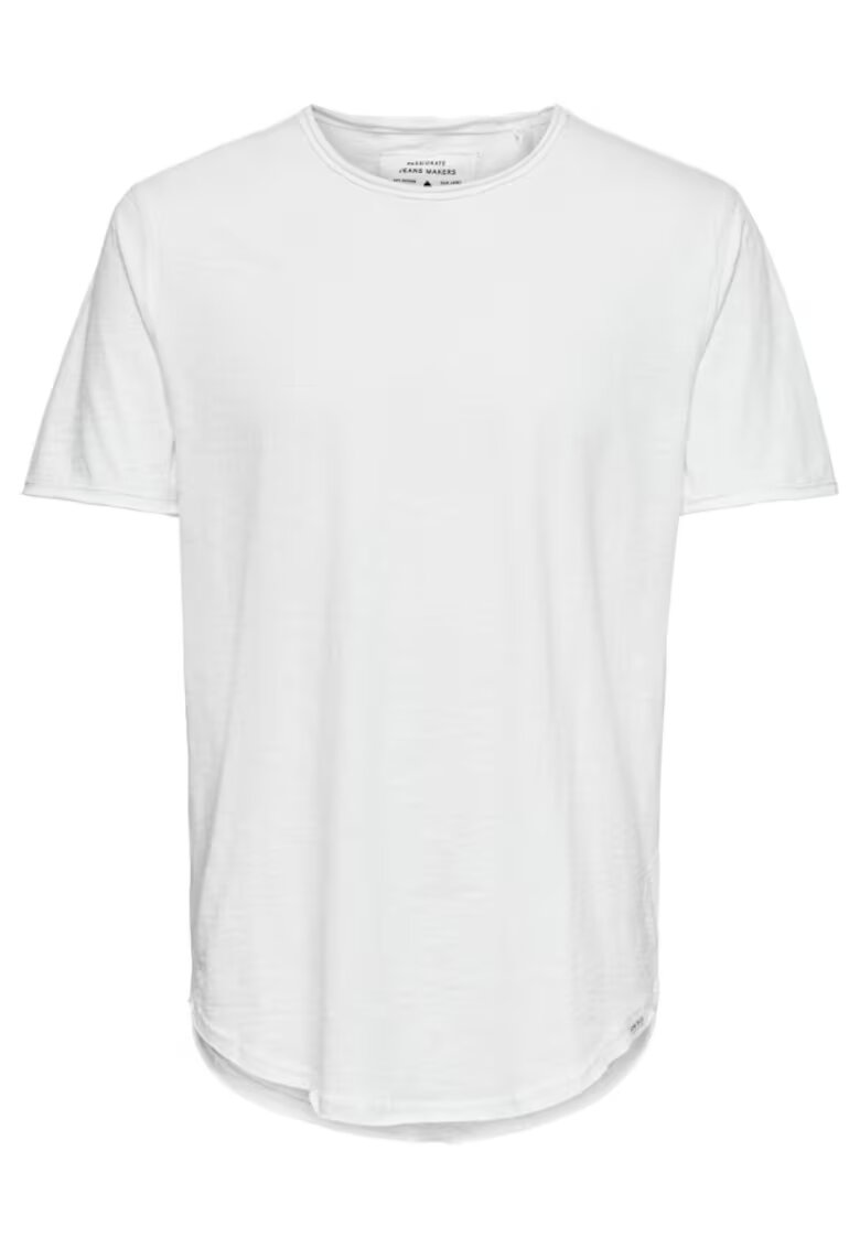 Only  Sons Tricou barbati - 208500425 - Bumbac - Alb