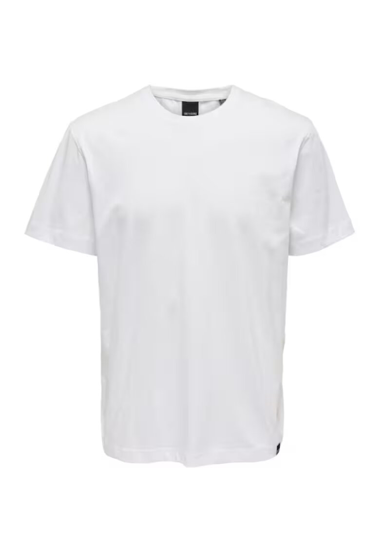 Only  Sons Tricou barbati - 301847557 - Bumbac - Alb