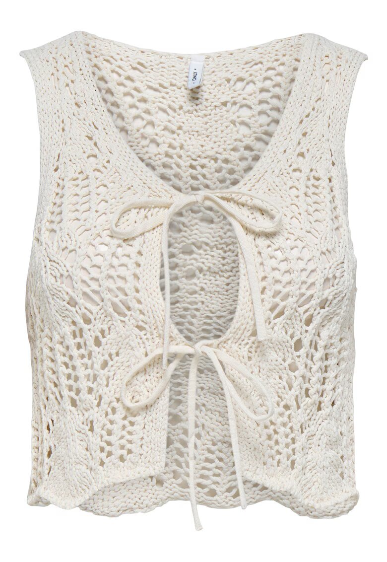 Only Top dama 15343882 - Bumbac/Poliester - Bej - Bej