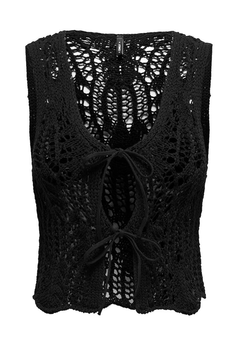 Only Top dama 15343882 - Bumbac/Poliester - Negru - Negru