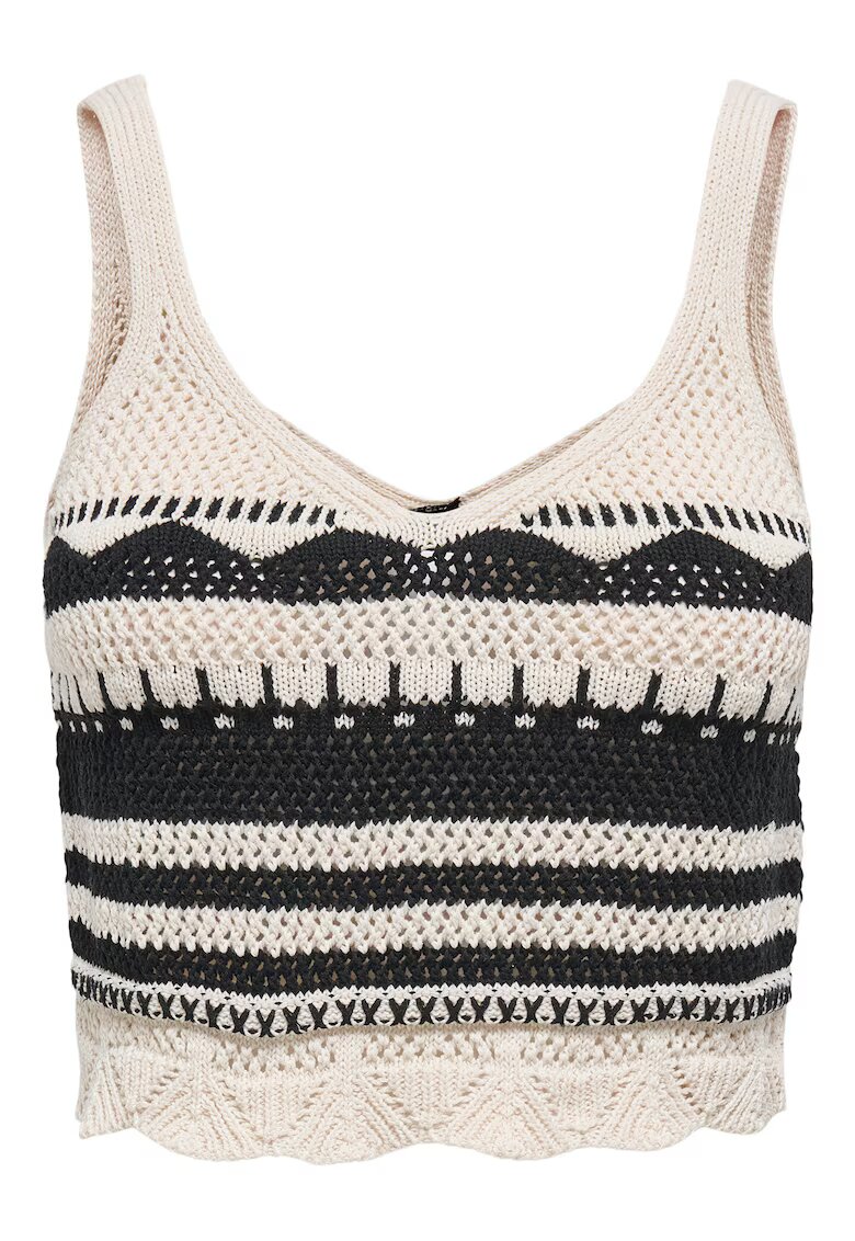 Only Top dama 15344404 - Poliester/Bumbac - 45677 - Negru