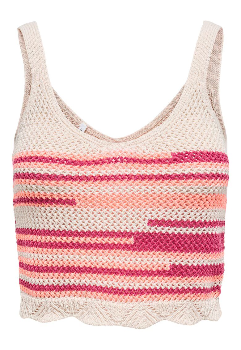 Only Top dama 15344404 - Poliester/Bumbac - Roz - Roz