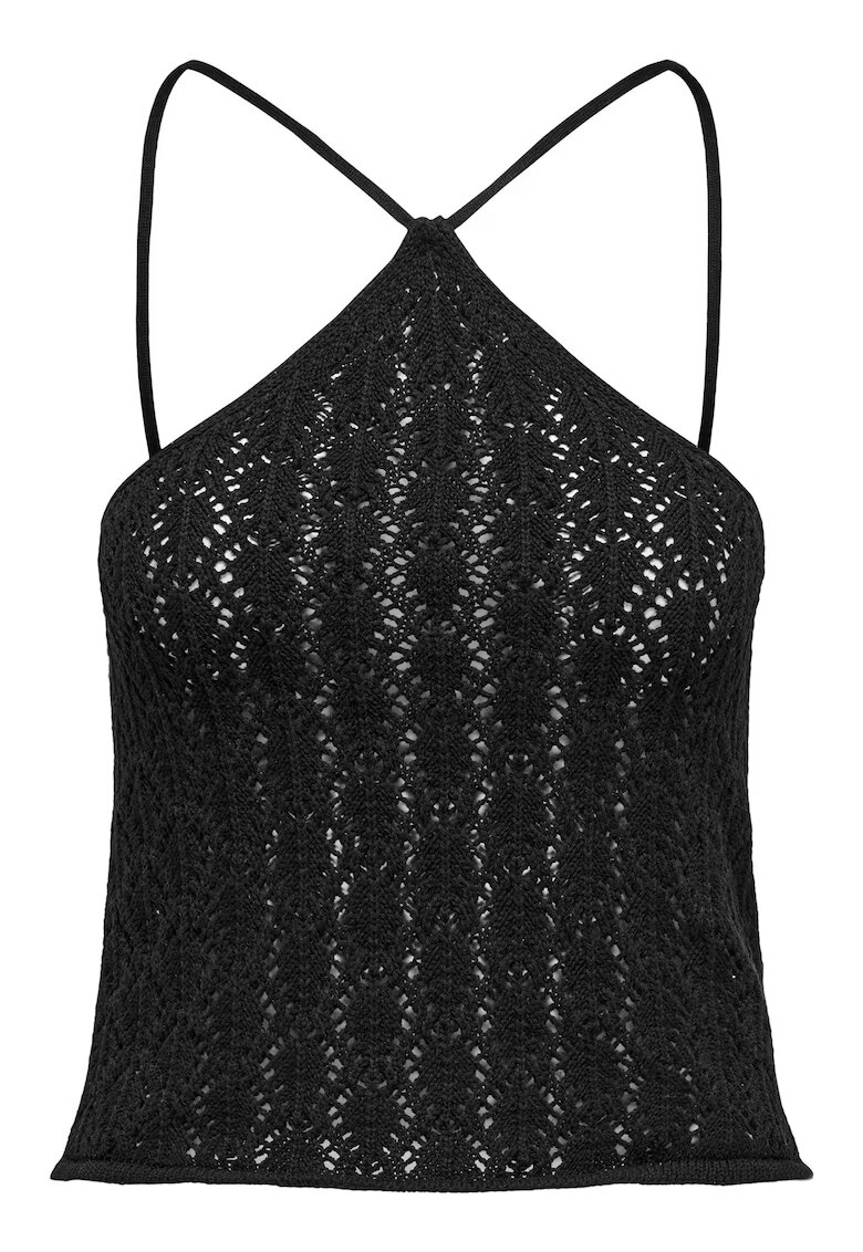 Only Top dama 15352137 - Poliester/Bumbac - Negru - Negru