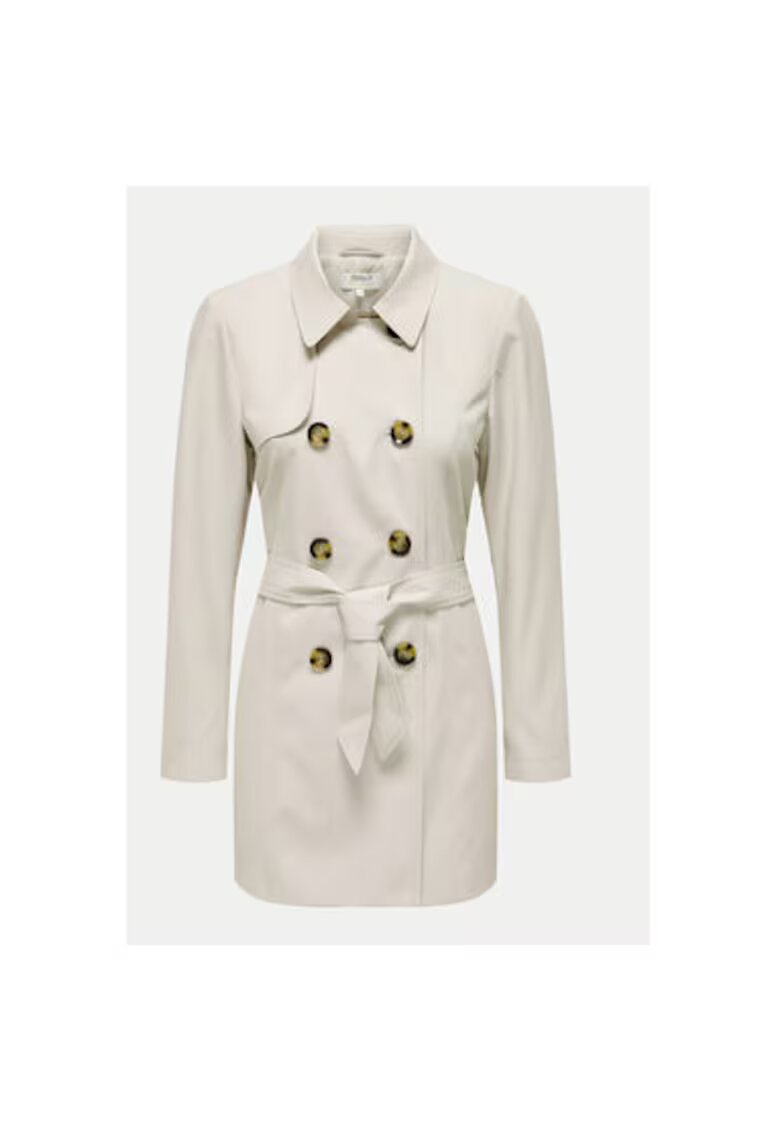 Only Trench dama - 304783647 - Poliester - Bej - Bej