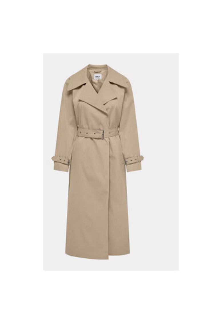 Only Trenci dama - 303387648 - Poliester - Bej - Bej