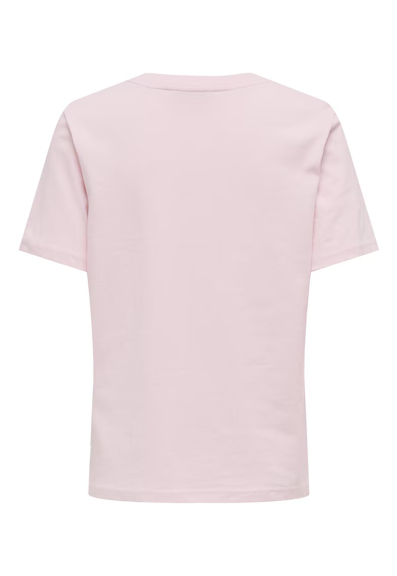 Only Tricou dama 15320892 - Bumbac - Roz - Roz