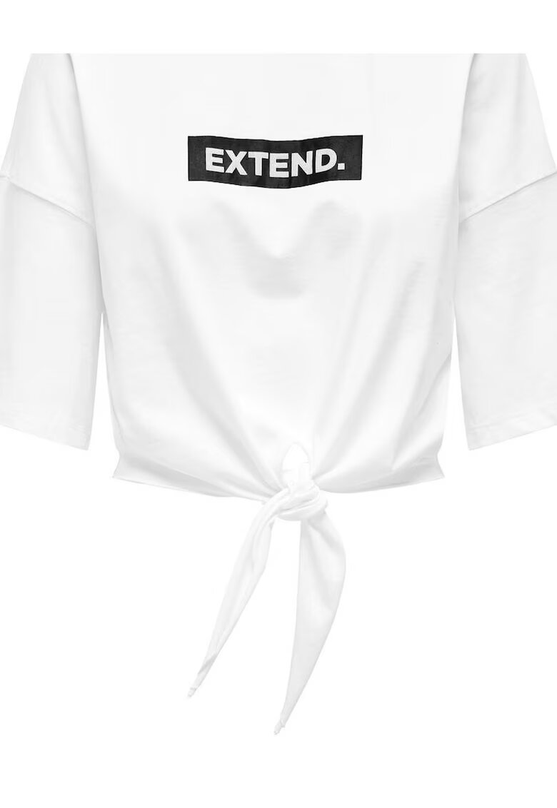 Only Tricou dama 15343356 - Bumbac organic - Alb - Alb