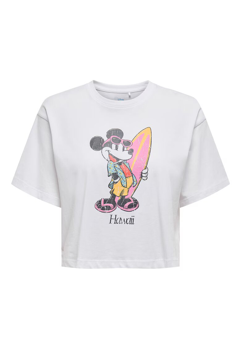 Only Tricou dama 15348126 - Bumbac organic - 47975 - Alb