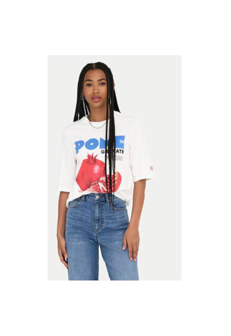 Only Tricou dama 15351369 - Bumbac - Alb - Alb