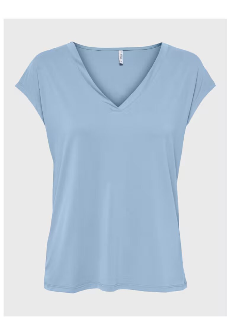 Only Tricou dama - 23568 - Modal - Albastru celest
