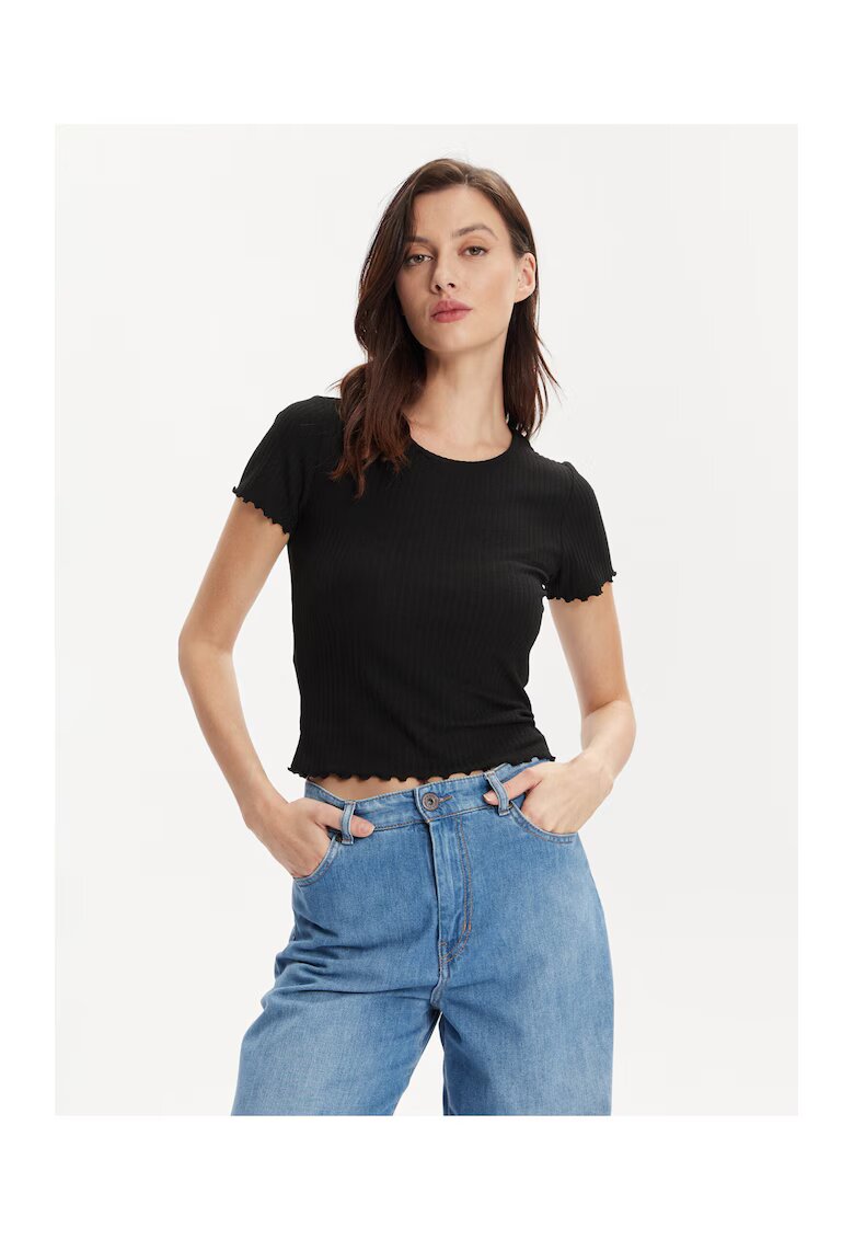 Only Tricou dama - 303602086 - Negru - Poliester