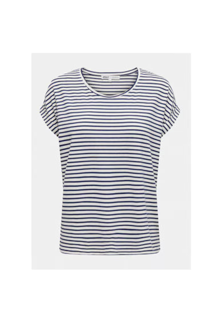 Only Tricou dama - 303602154 - Viscoza - Alb