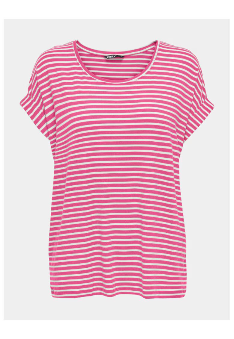 Only Tricou dama - 303602161 - Viscoza - Roz