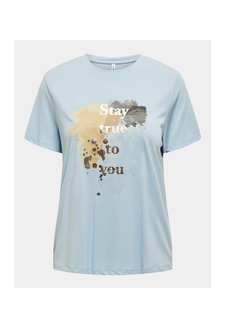 Only Tricou dama - 303618308 - Albastru - Modal