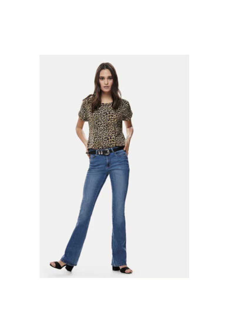 Only Tricou dama - 304790737 - Viscoza/Poliester - Maro - Maro