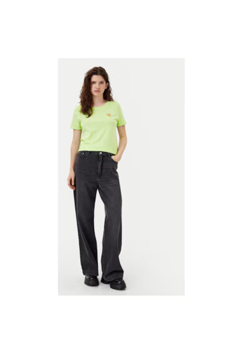 Only Tricou dama - 304790942 - Bumbac - Verde - Verde
