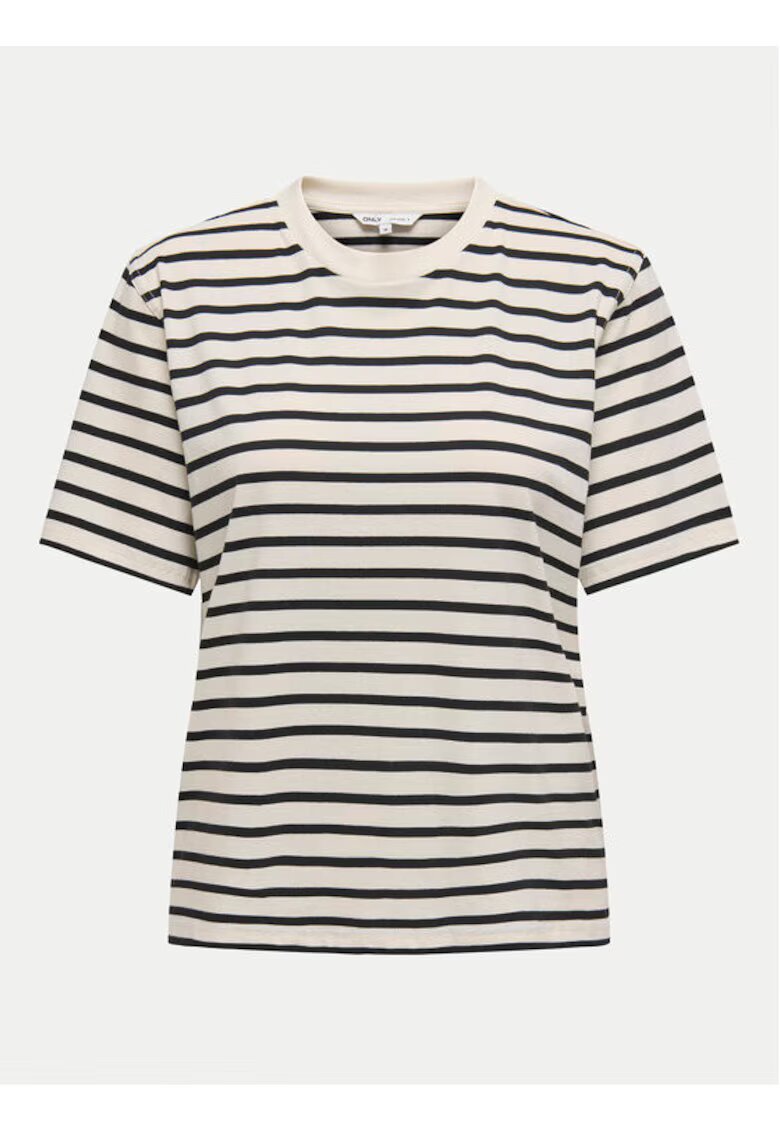 Only Tricou dama - 304791024 - Bumbac - Bej - Bej
