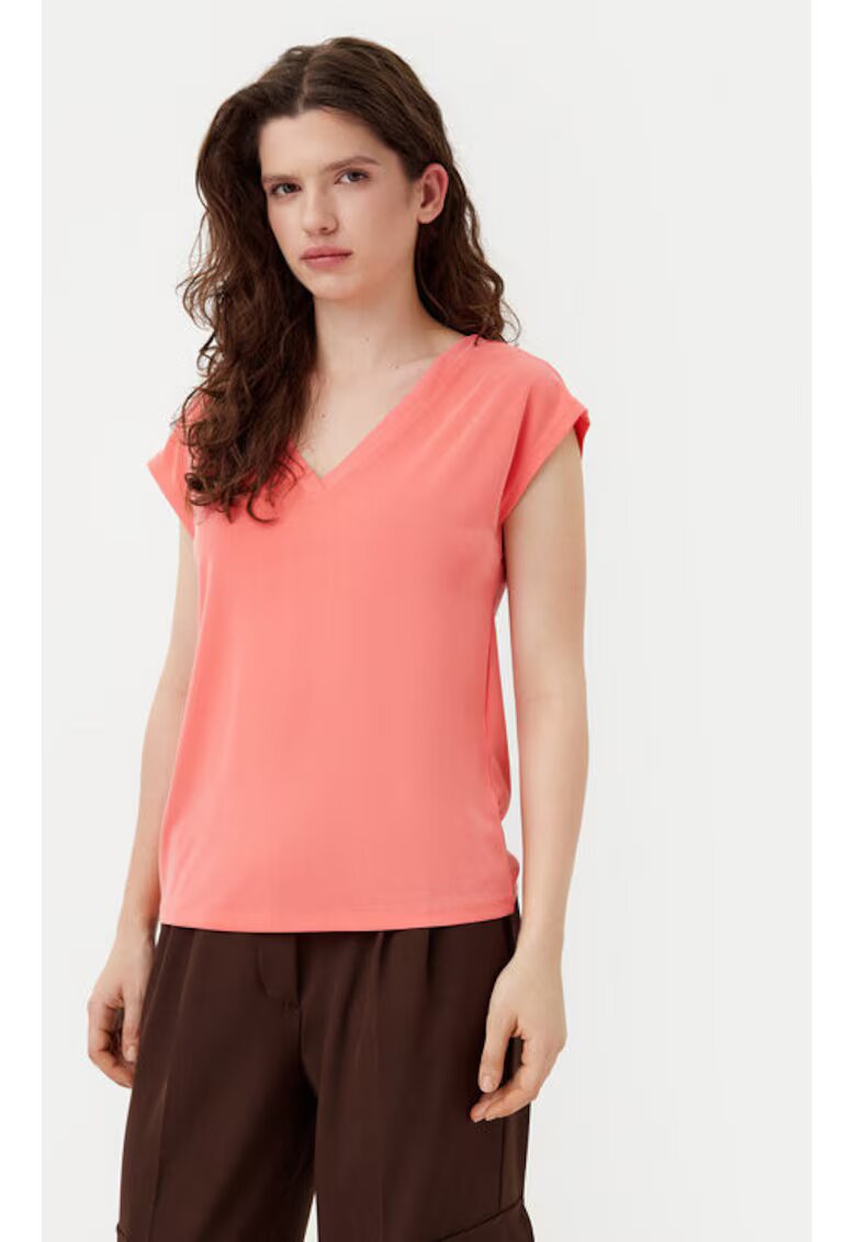 Only Tricou dama - 304791154 - Modal/Poliester - Roz - Roz