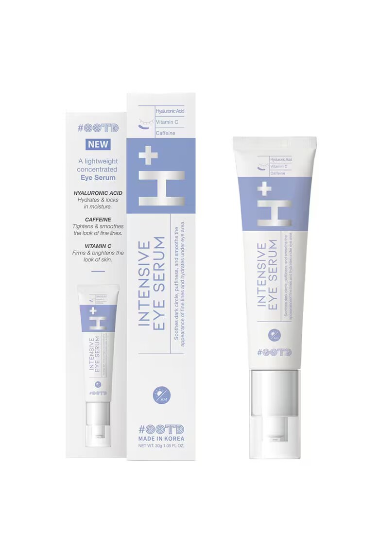 OOTD Serum intensiv de zi # pentru zona ochilor cu acid hialuronic - cafeina si vitamina C - 30 g
