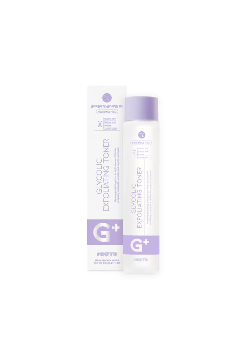 OOTD Toner pentru rutina de seara # cu acid glicolic - 250 ml